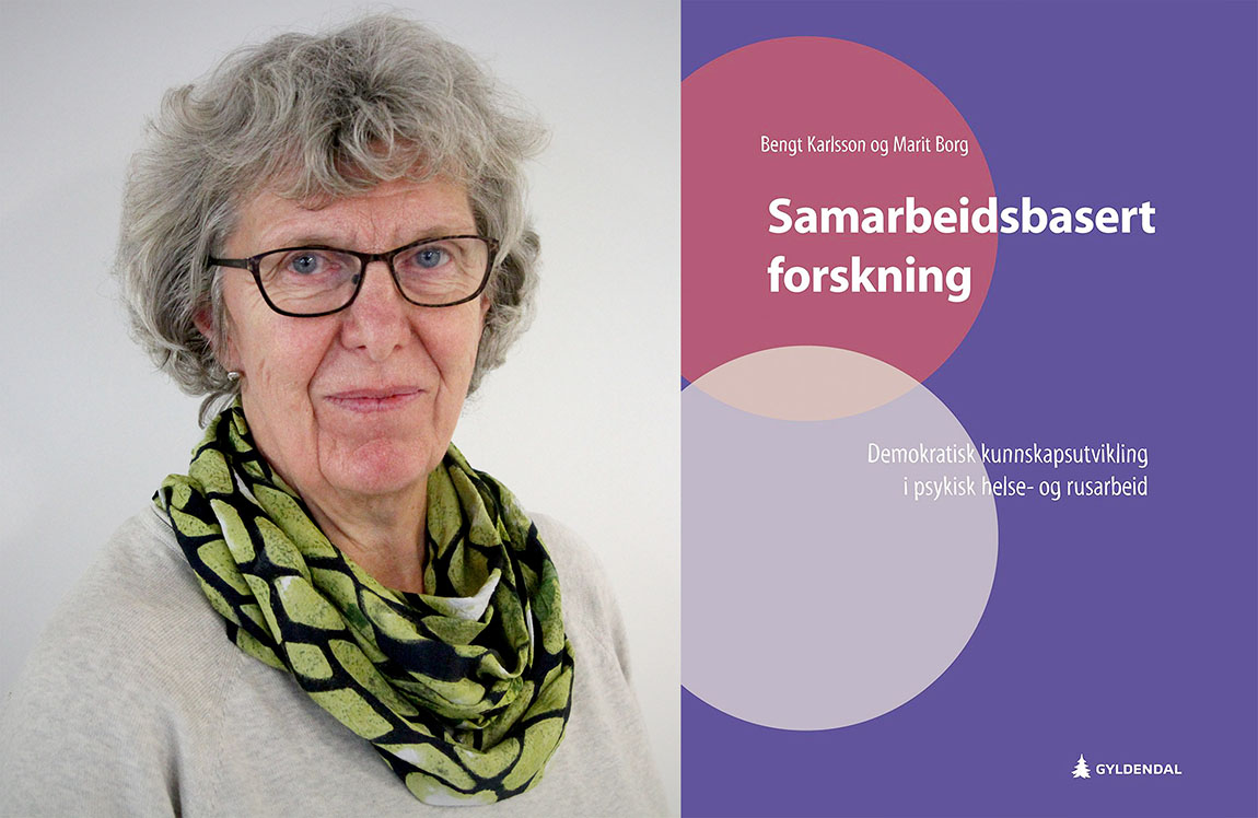 Boken Samarbeidsbasert forskning presenterer idegrunnlaget for demokratisk kunnskapsutvikling og gir eksempler på hvordan denne typen forskning kan gjøres.