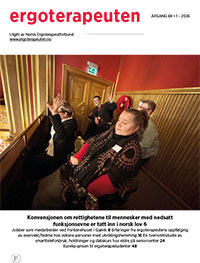Bilde av ergoterapeuten Nr. 1 2026 ute nå!