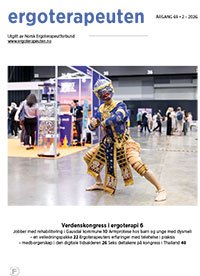 Bilde av ergoterapeuten Nr. 2 2026 ute nå!