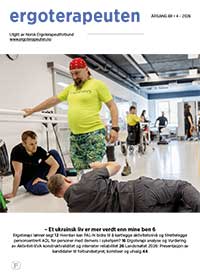 Bilde av ergoterapeuten Nr. 4 2026 ute nå!
