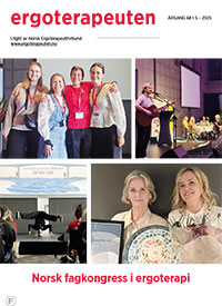 Bilde av ergoterapeuten Nr. 5 2025 ute nå!