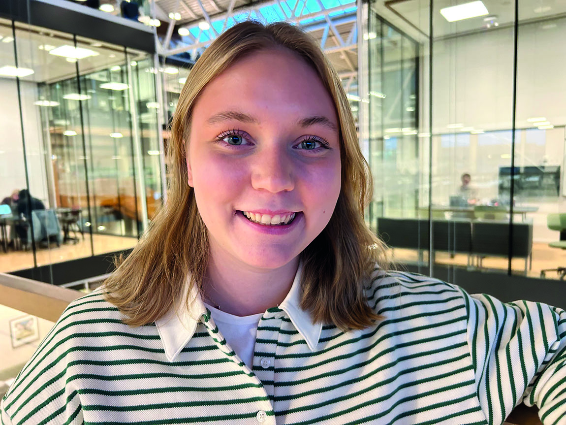 Nora Eriksen er nyvalgt leder av Ergoterapistudentene.