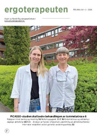 Bilde av ergoterapeuten Nr. 3 2025 ute nå!