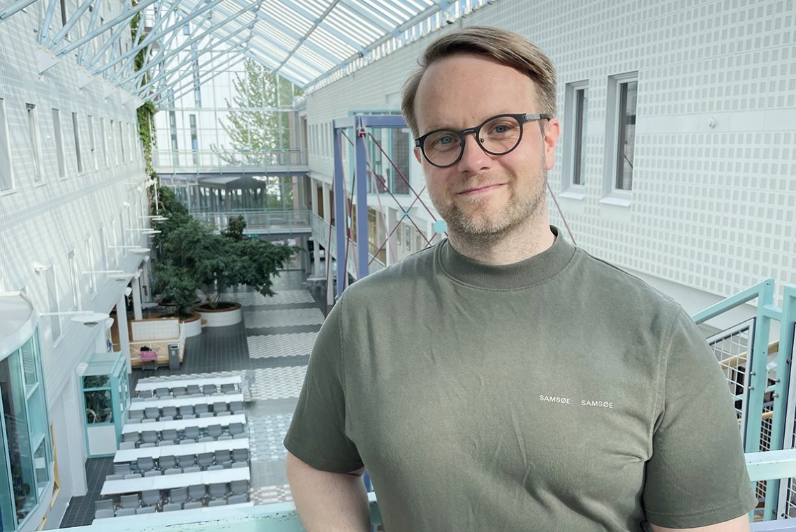 – Det er lett å bli blind for det som skjer rundt deg, sier Vegard Horne.